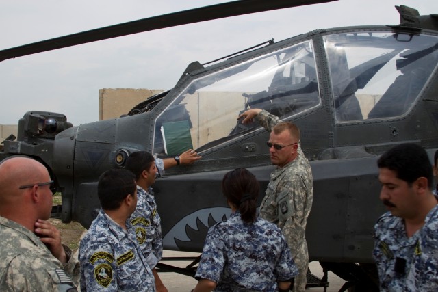 Aviation troops show Iraqis importance of NCO Corps