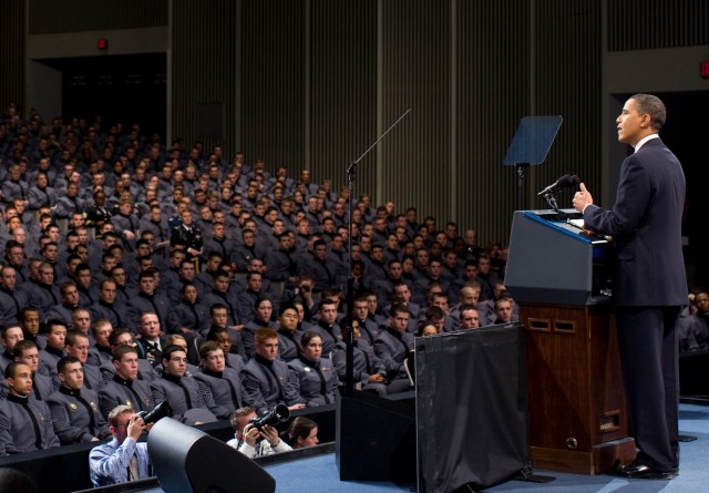 President Obama speaks at West Point 