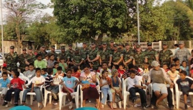 People of Nicaragua celebrate U.S. Army South&#039;s humanitarian mission