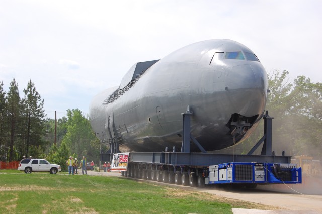 C-17 Fuselage Moved