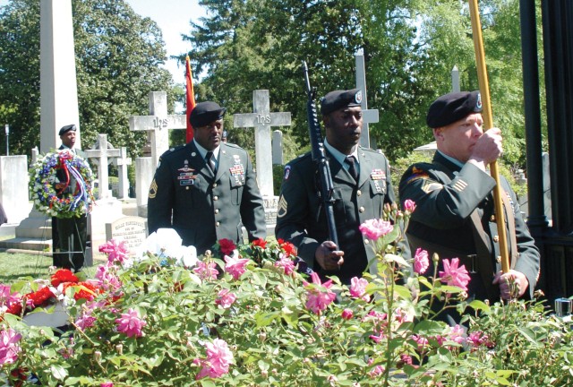 Fort Lee honors James Monroe