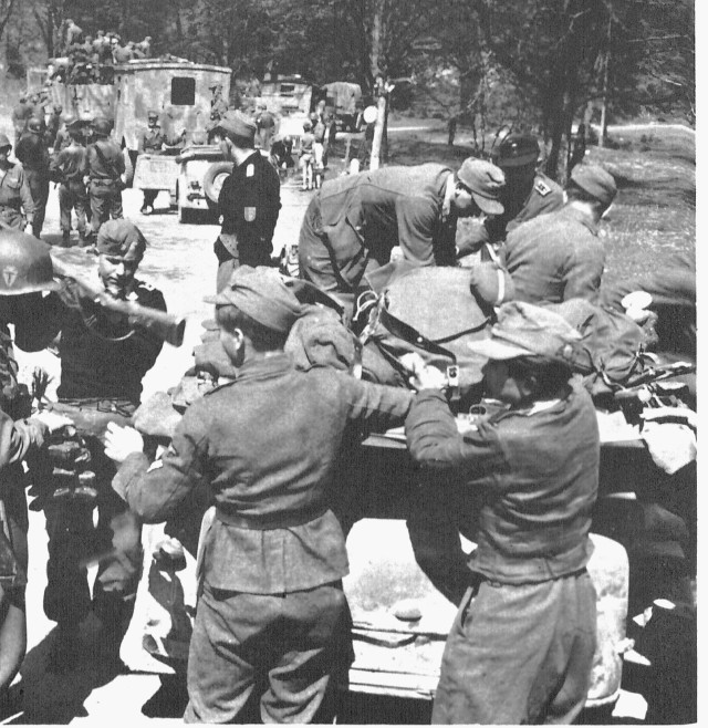 German troops surrender