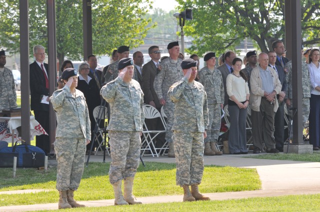 Official Party at USAEC Change of Command