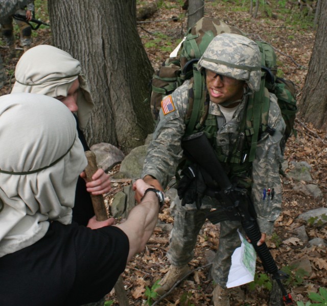 Cadets Learn Battlefield Civic Engagement