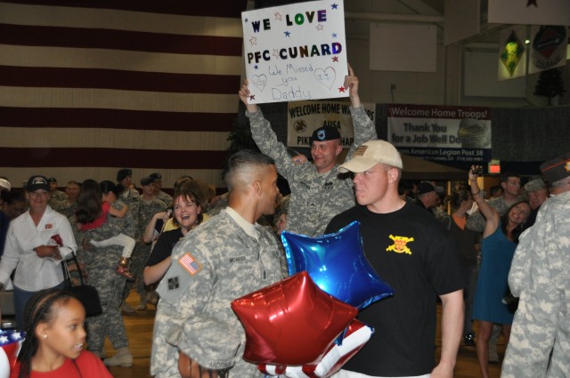 Carson welcomes 4th BCT/4th Inf. Div. Soldiers home