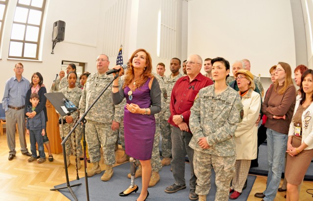 Melodic medicine for the soul: Singer reaches out to wounded warriors