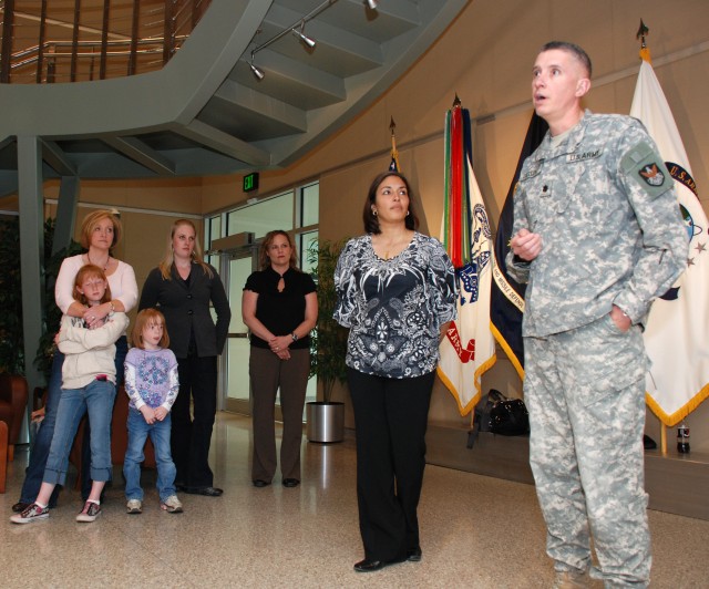 Army Space Warriors take time out recognize their spouses