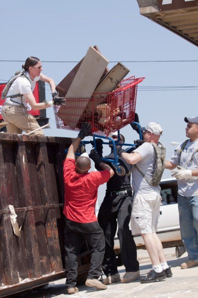 Campbell comes together for flood relief