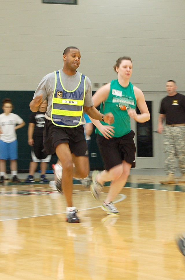 Students Engage Army Drills
