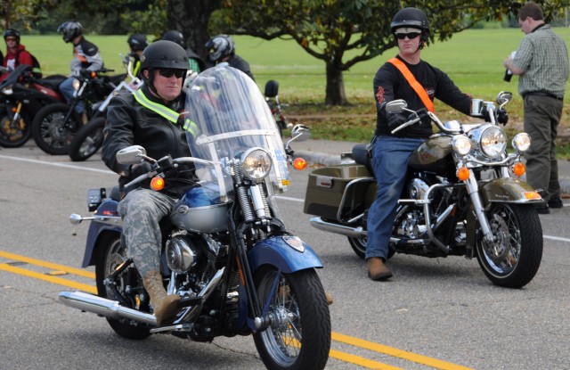 Fort Rucker riders rev engines for motorcycle safety awareness