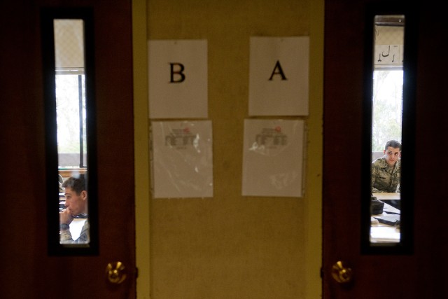 Looking in doors