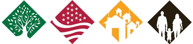 IMCOM logo symbols