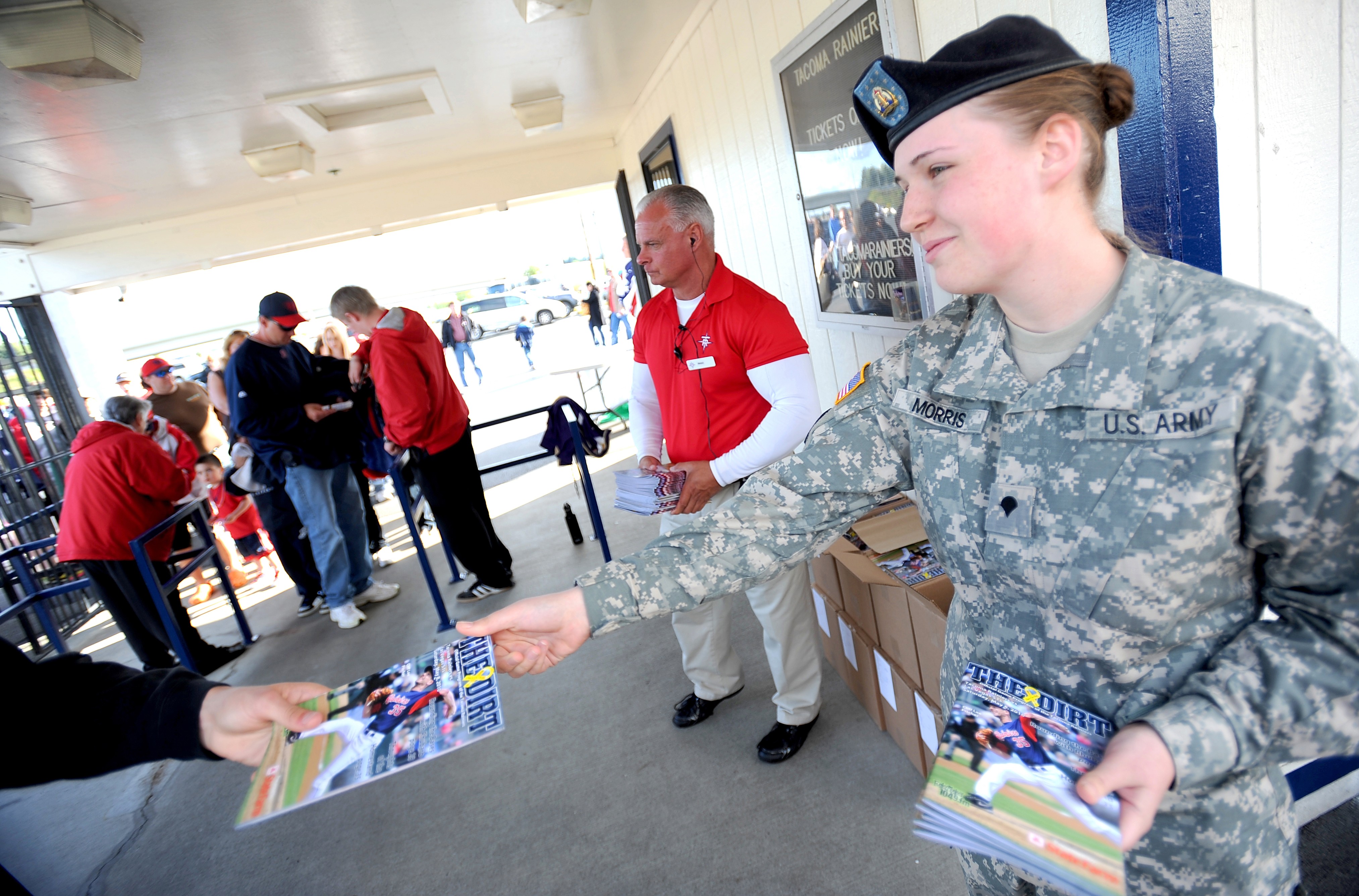 A tip of the cap: Rainiers say thank you with 'Salute to Armed Forces ...