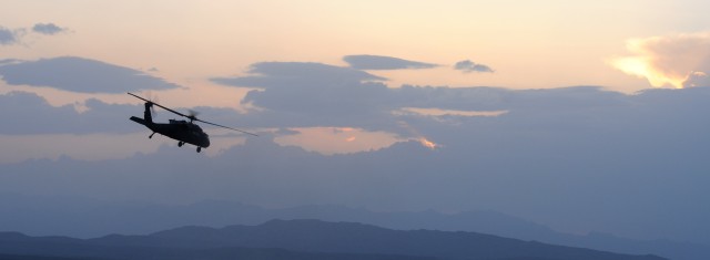 101st CAB Blackhawk in Afghanistan