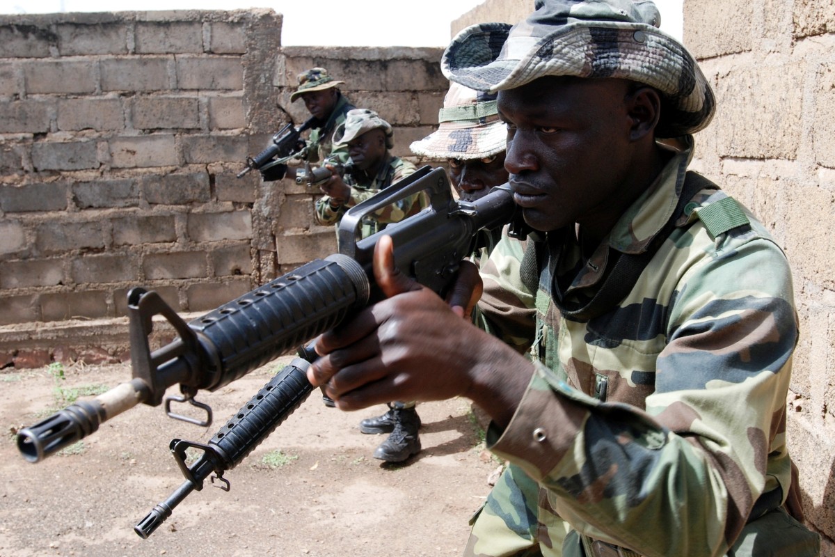 Senegalese and Malian soldiers train with U.S. special forces in Mali ...