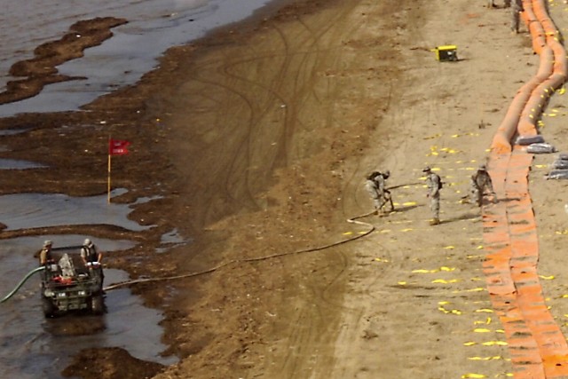 Oil spill response