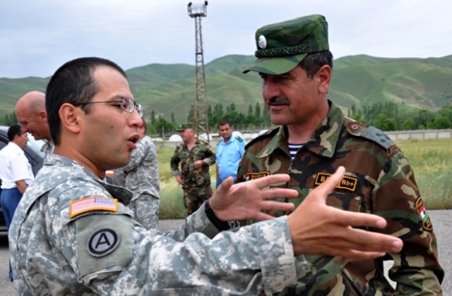 U.S. Soldier from Tajikistan