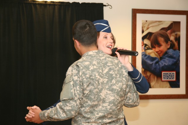 Liberty Bells visit Fort Carson USO