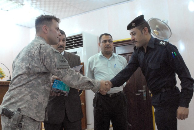 Iraqi Police confront counterfeiting