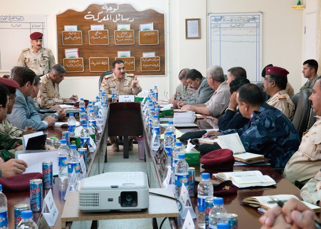 Iraqis lead western Anbar security conference