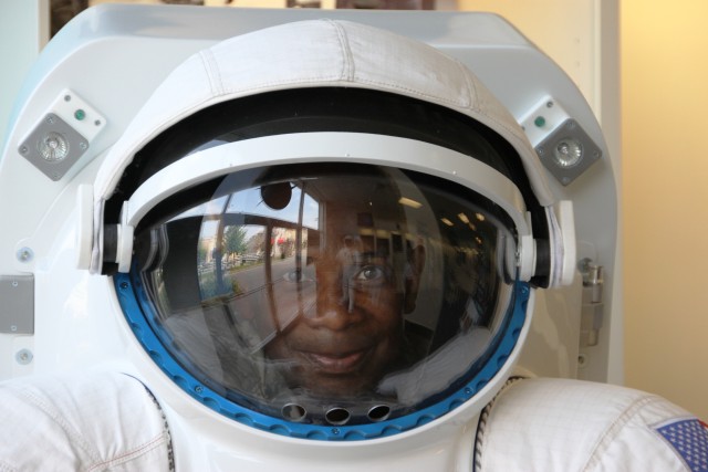 CoS in astronaut suit