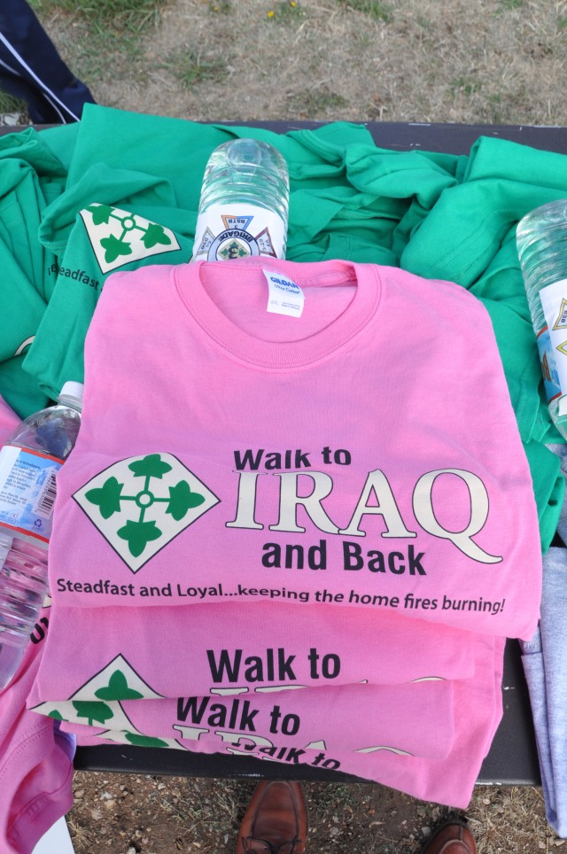 Walk to Iraq program begins for 3/4 Inf. Div.