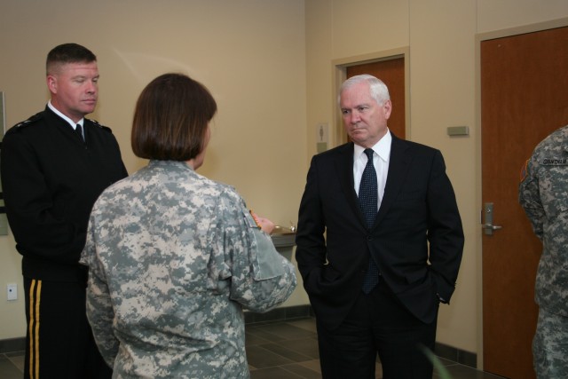 SECDEF visits Fort Carson