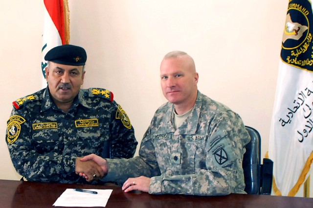 JSS Is Transferred From U.S. Forces to Iraqi Federal Police