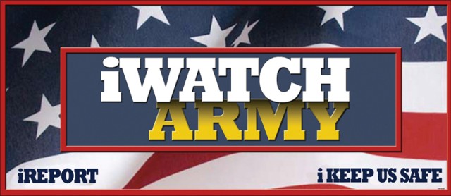 The Army iWatch logo
