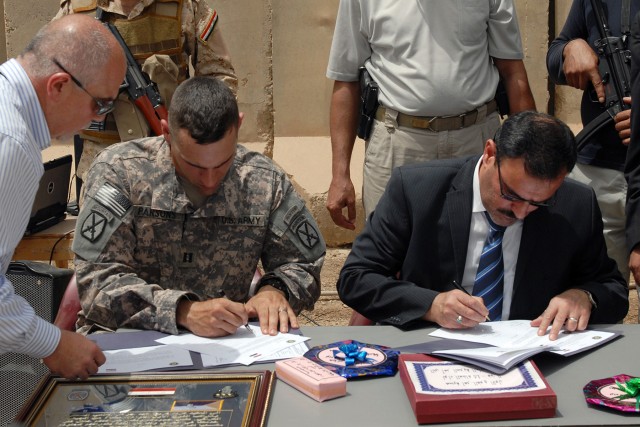 U.S. Forces Transfer JSS to Iraqi Army