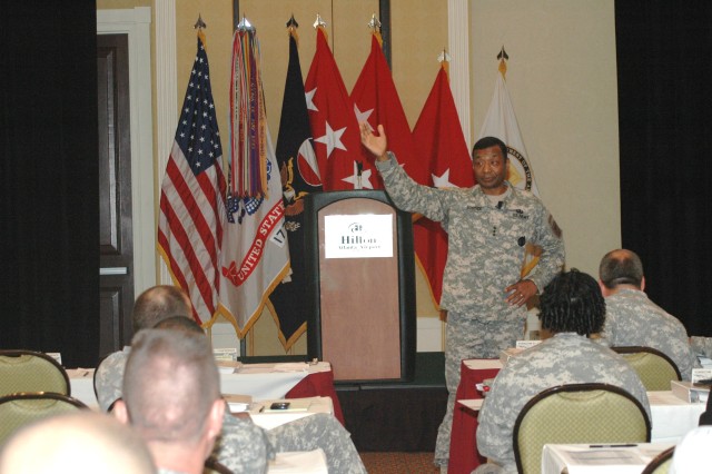 Lt. Gen. Bostick FORSCOM G-1 conference update on Army personnel issues
