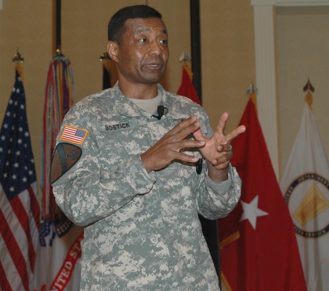 Lt. Gen. Bostick offers an overview of personnel issues