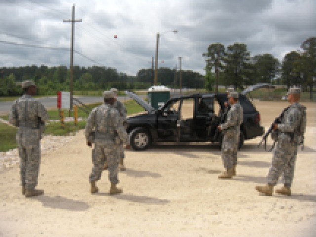 TCO trains Soldiers on TCPs, interpreter skills