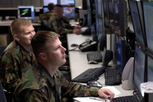 Military forecasters provide weather information
