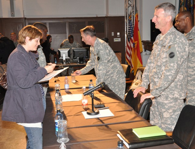 Fort Bliss Town Hall: Team addresses Wiesbaden spouses&#039; concerns in anticipation of 1st Armored Division move to west Texas installation