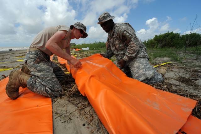 Water Diversion System for Oil Spill