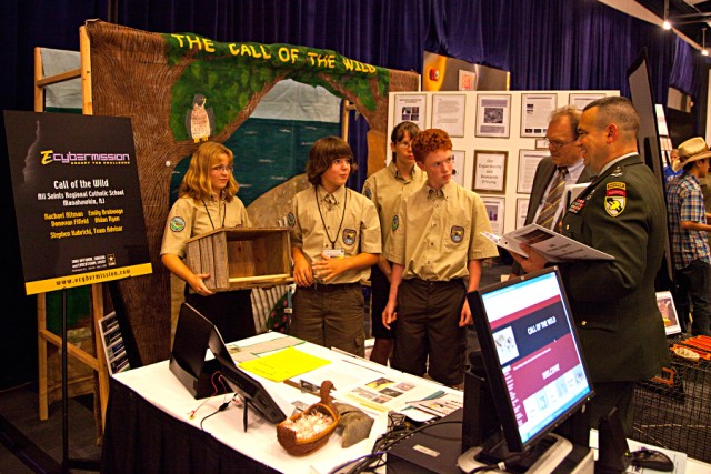eCYBERMISSION competition in Washington, D.C.