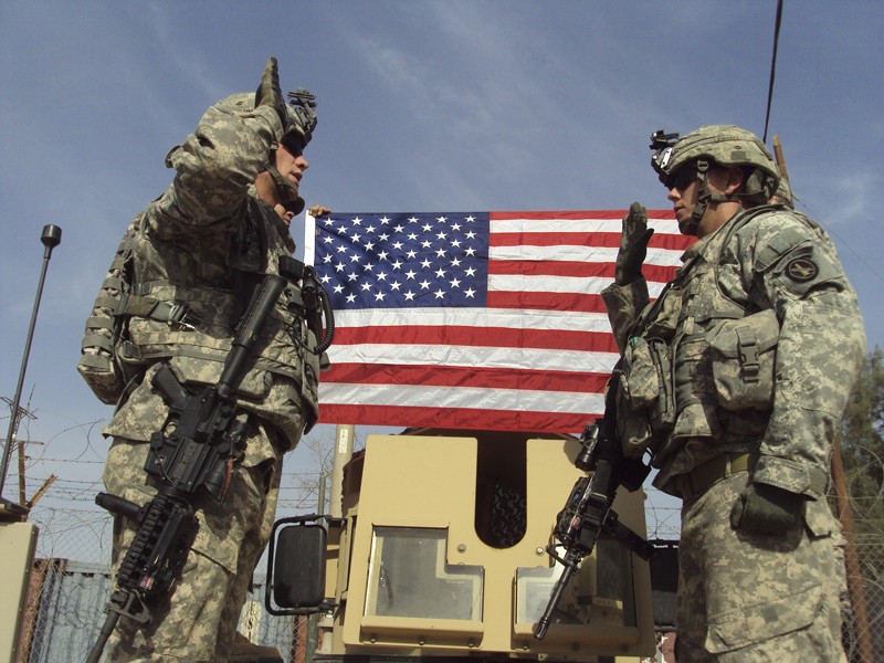 Soldiers from Charlie Company Reenlist | Article | The United States Army