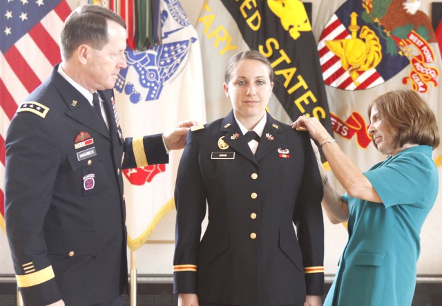 Adao dives into new Army career
