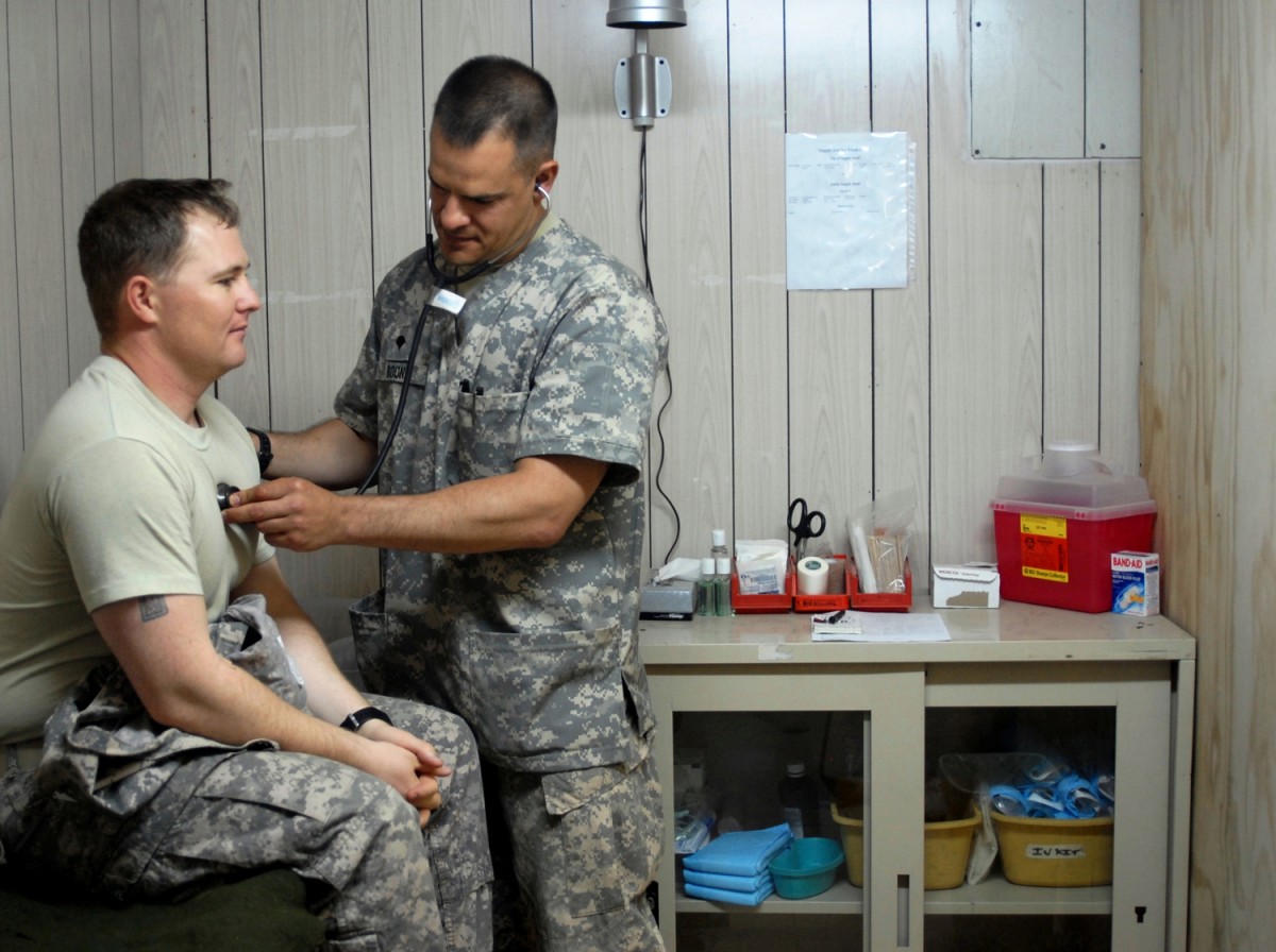 army medic successive assignments