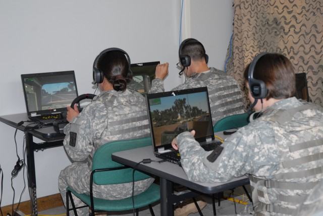 Virtual reality: Simulator offers interactive convoy training