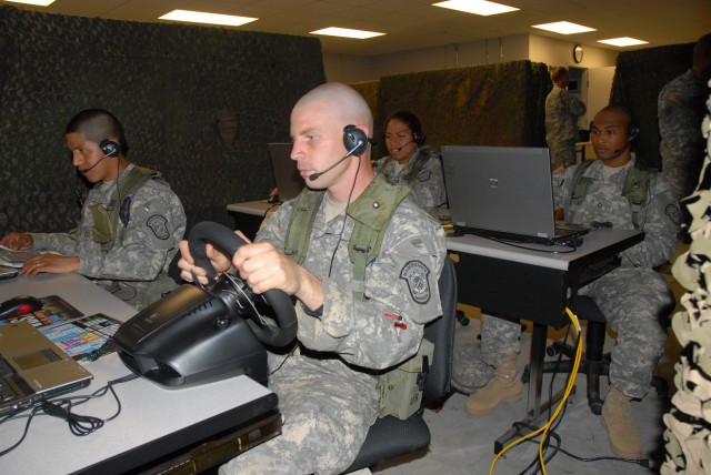 Virtual reality: Simulator offers interactive convoy training