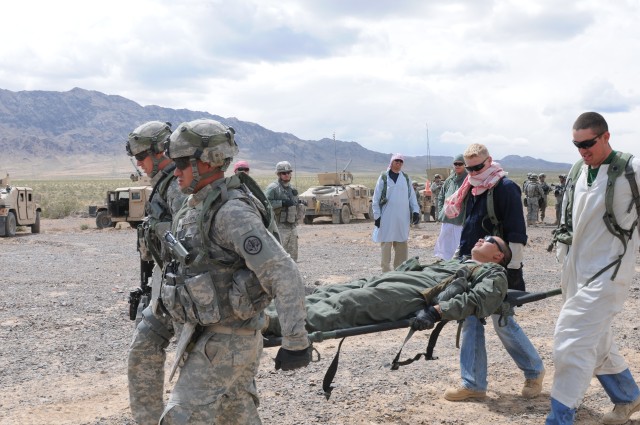 Heavy Company rescues downed pilot at NTC