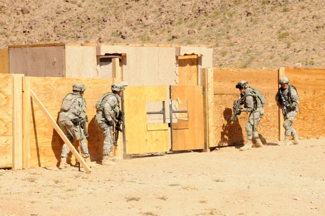 Dragon Company, 3rd ACR conducts NTC convoy live fire