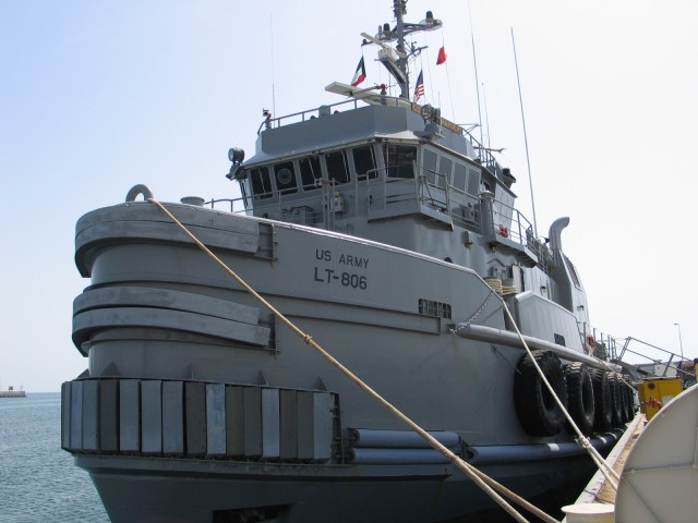 New tug joins Army fleet in Kuwait