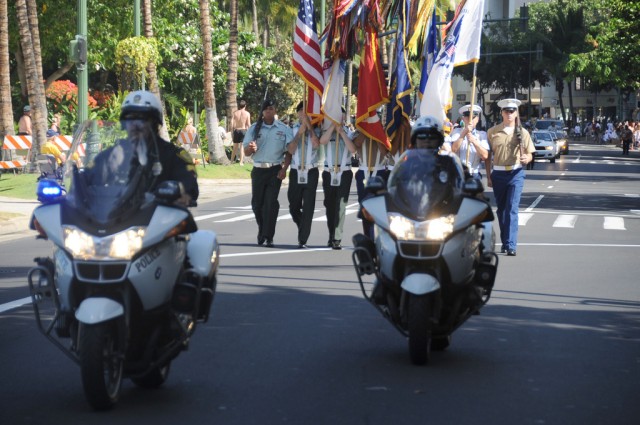 Community bids aloha to military ohana with parade, festival