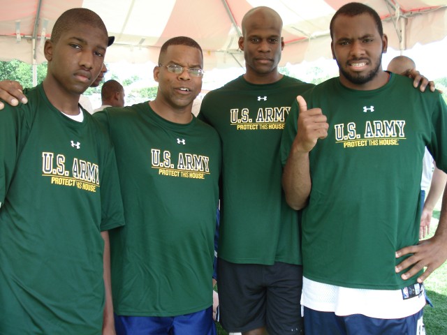 Army Team wins Silver Medal for the 4x100 relay race at District of Columbia Special Olympics Military Day 
