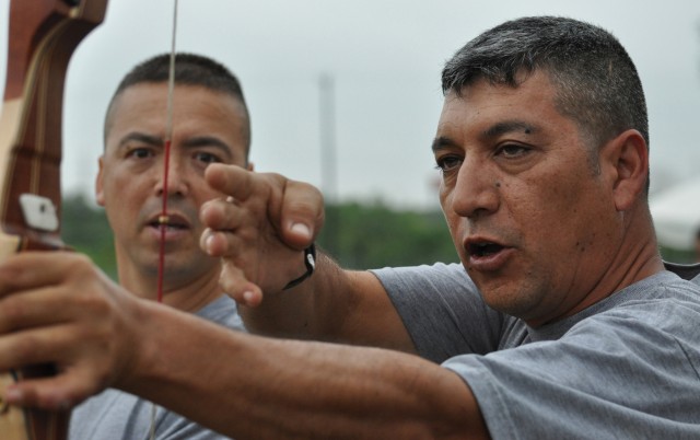 Staff Sgt. Raul Martinez instructs