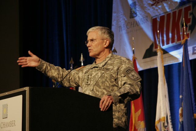 Casey cites state of Army, looks to future