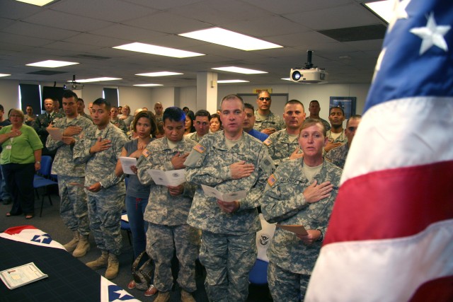 Army provides path to citizenship to Carson Soldiers, Family members